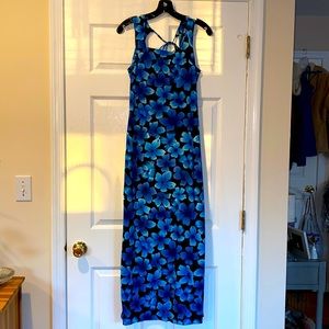 Byer California Floral Maxi Dress Size M